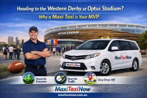 Heading to the Western Derby at Optus Stadium? Why a Maxi Taxi is Your MVP